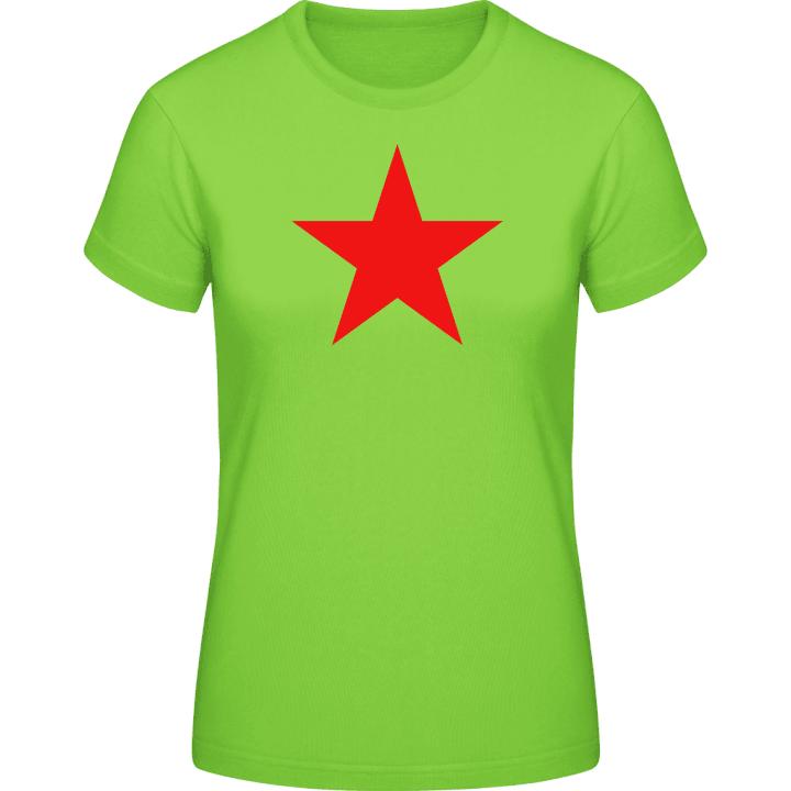 Communist Star T-skjorte for kvinner contain pic