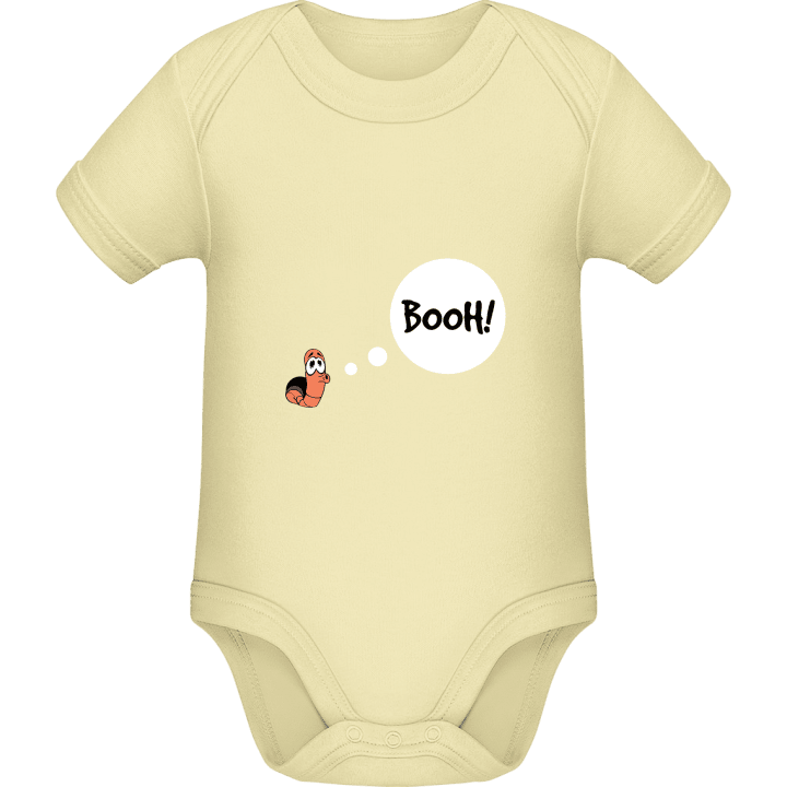 Booh Worm Baby romper kostym contain pic