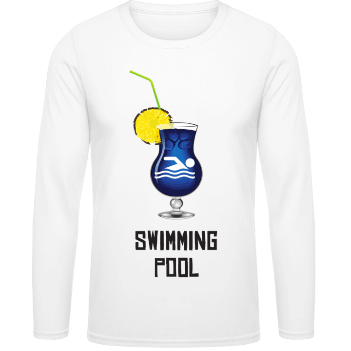 Swimming Pool Cocktail Långärmad skjorta contain pic