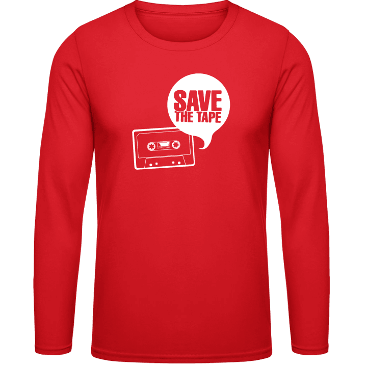 Save The Tape T-shirt à manches longues contain pic