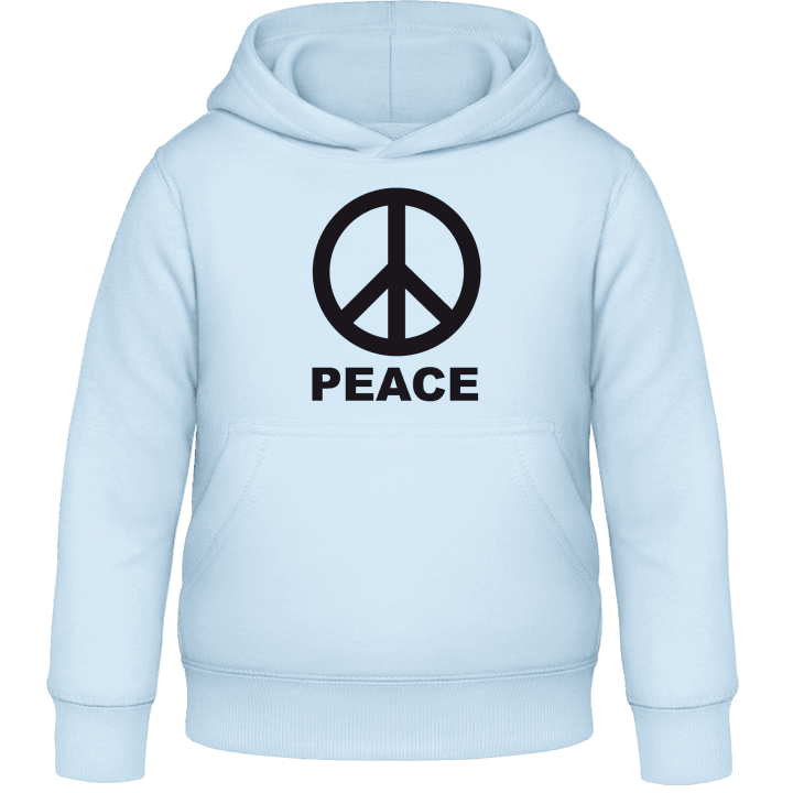 Peace Symbol Sweat à capuche pour enfants contain pic