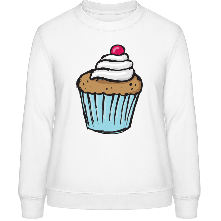 Cherry Cupcake Sweat-shirt pour femme contain pic