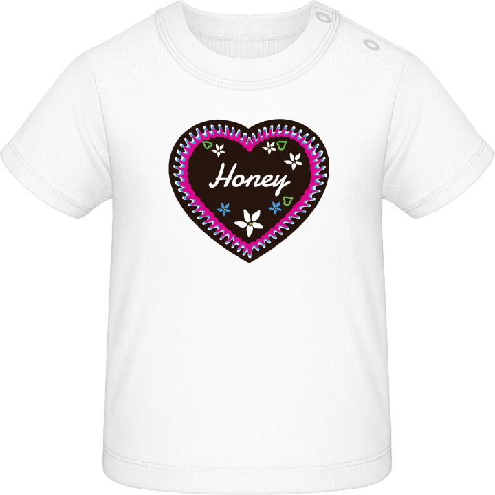 Honey Gingerbread heart T-shirt för bebisar contain pic