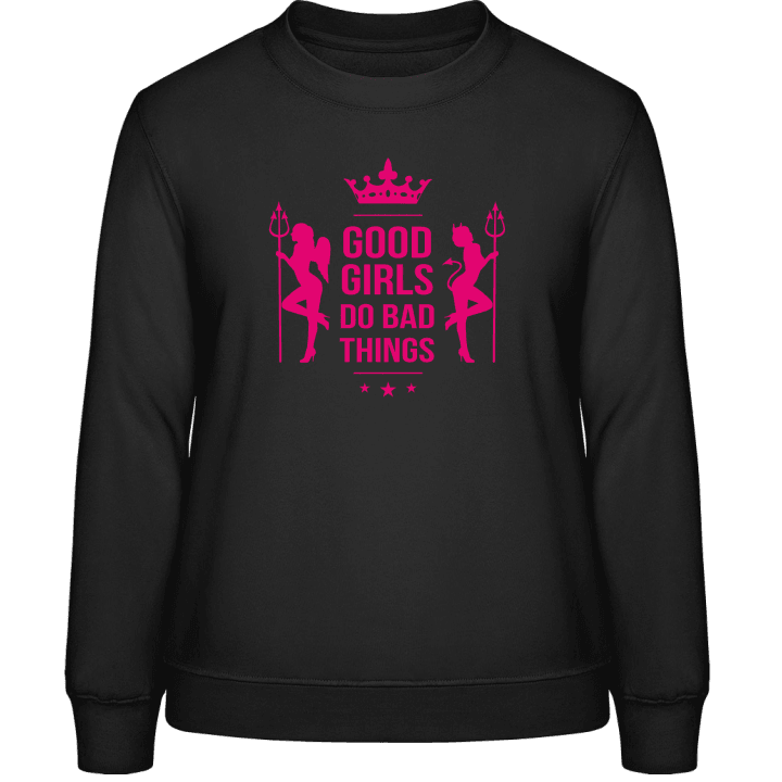 Good Girls Do Bad Things Crown Sweatshirt för kvinnor 0 image