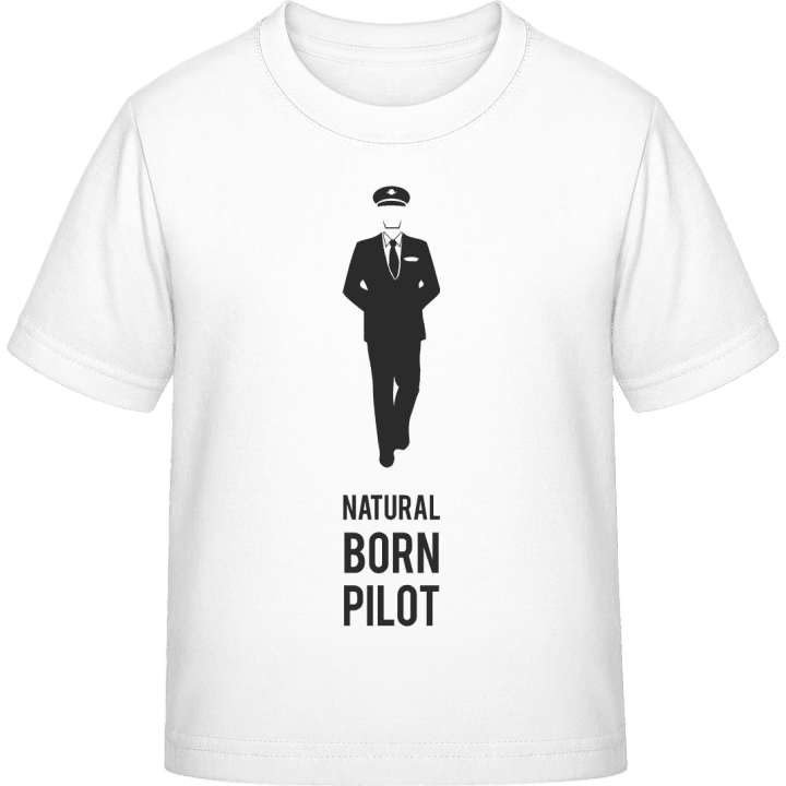 Natural Born Pilot Camiseta infantil contain pic