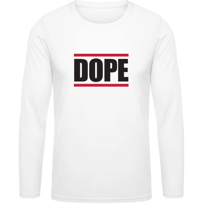 DOPE Logo Shirt met lange mouwen contain pic