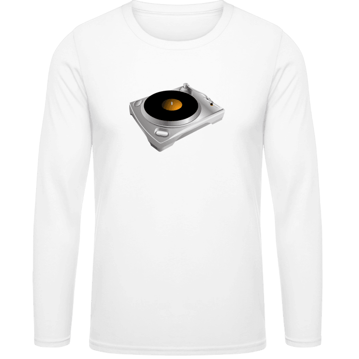 Record Player T-shirt à manches longues contain pic