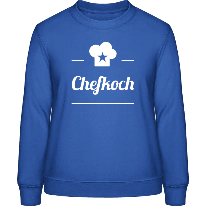 Chefkoch Stern Frauen Sweatshirt contain pic