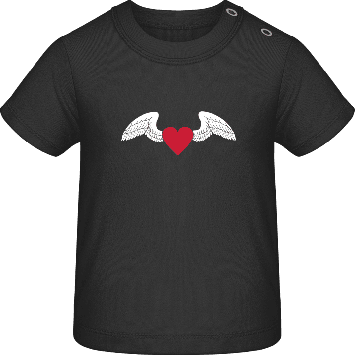 Heart With Wings T-shirt för bebisar contain pic