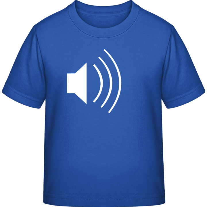 High Volume Sound Camiseta infantil contain pic