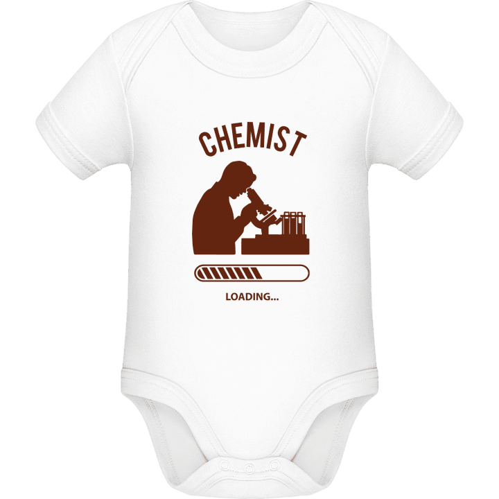 Chemist Loading Baby romper kostym contain pic