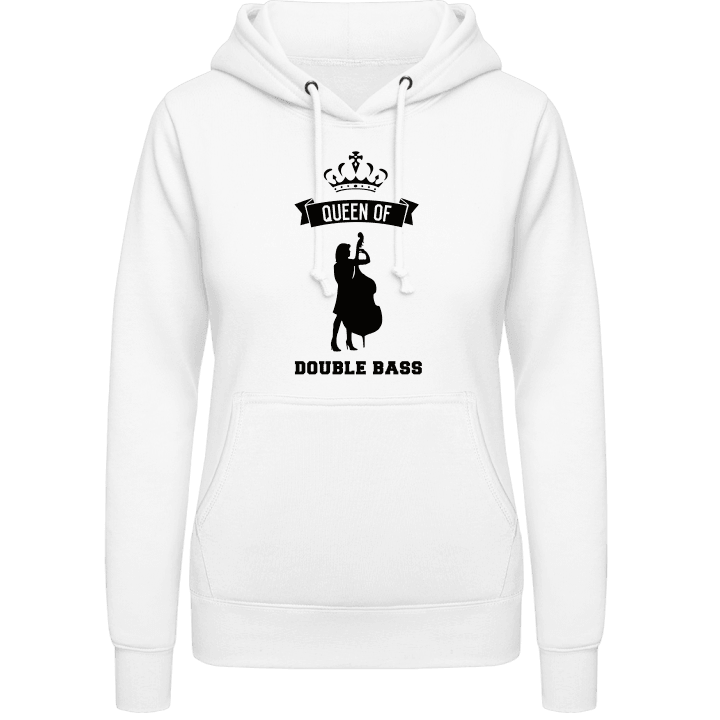 Queen of Double Bass Sudadera con capucha para mujer contain pic