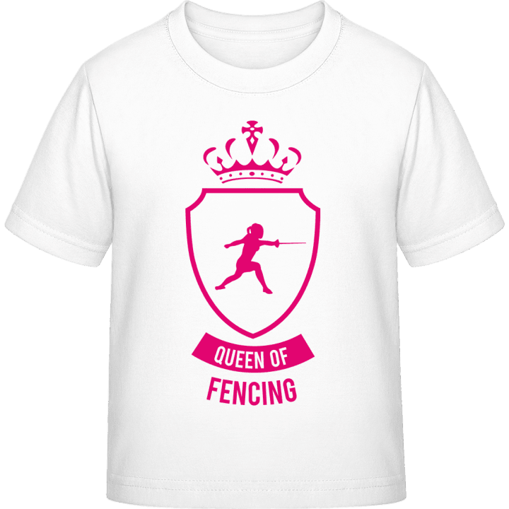 Queen Of Fencing T-shirt för barn contain pic