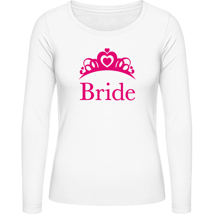 Bride Princess Langermet skjorte for kvinner contain pic