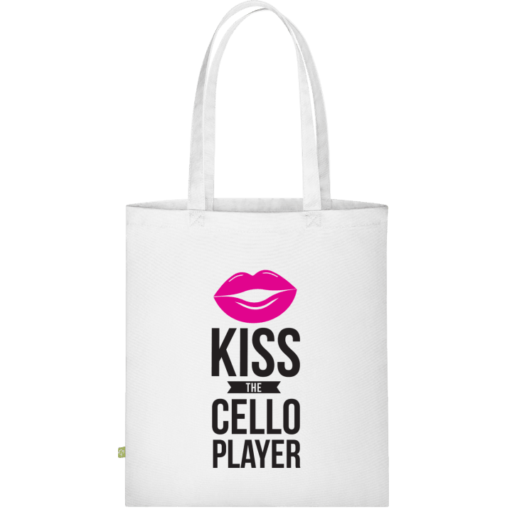 Kiss The Cello Player Stoffen tas contain pic