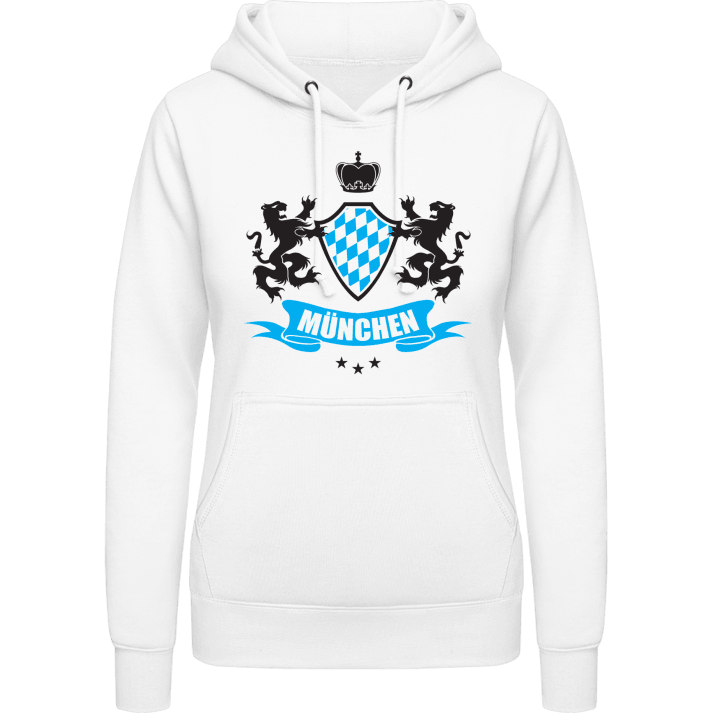 München Coat of Arms Hoodie för kvinnor contain pic