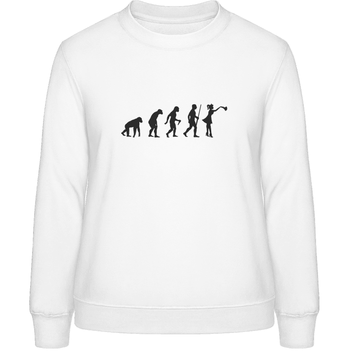Housewife Evolution Sweatshirt för kvinnor contain pic