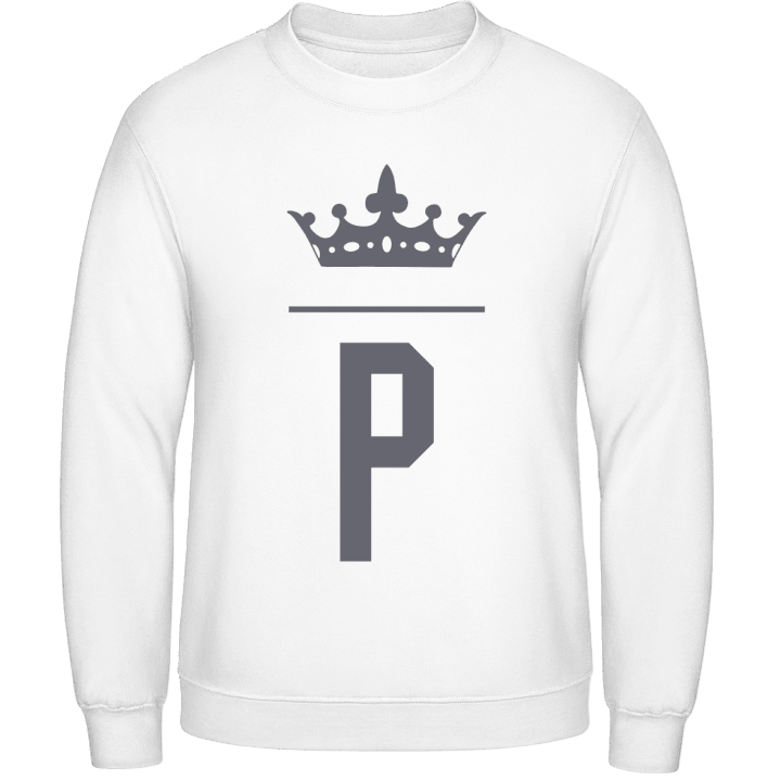 P Initial Name Sweatshirt contain pic