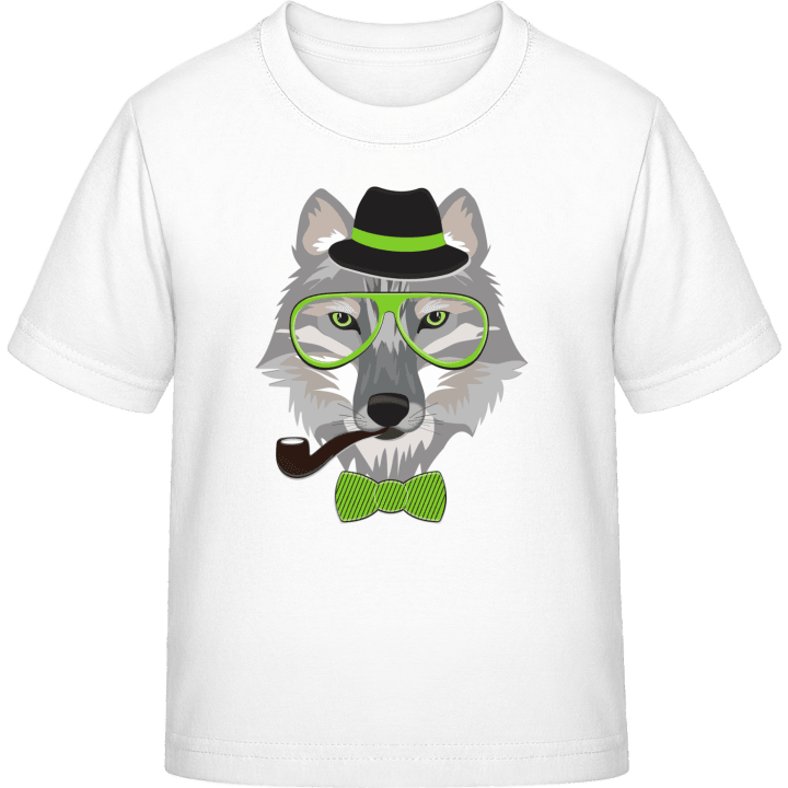 Hipster Wolf T-shirt pour enfants 0 image