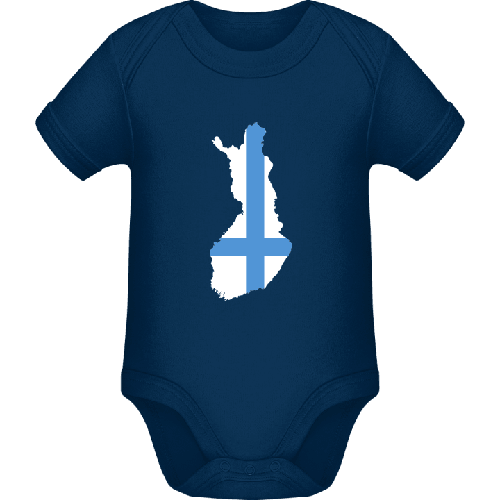 Finland Map Baby Romper contain pic
