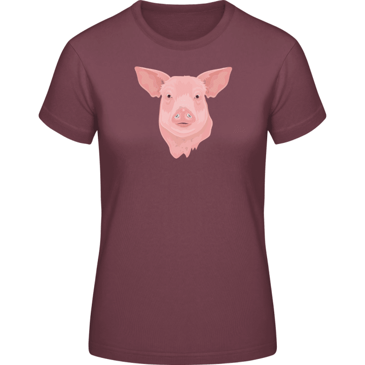 Schweine Kopf Realistisch Frauen T-Shirt 0 image