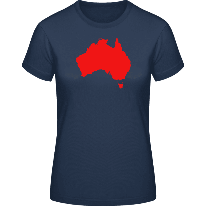 Australia Map Women T-Shirt contain pic