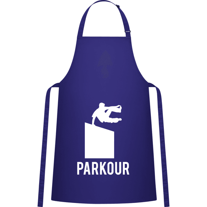 Parkour Silhouette Kitchen Apron contain pic