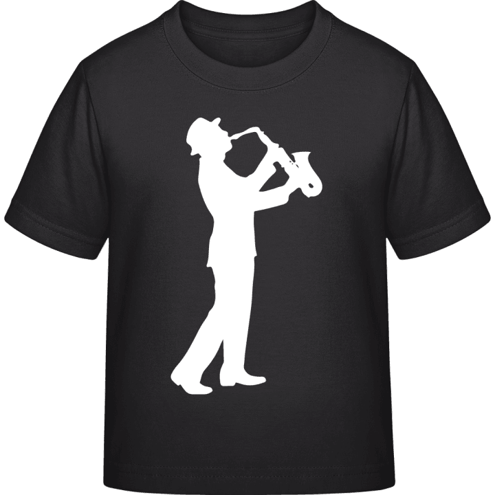 Saxophonist Jazz T-shirt til børn 0 image