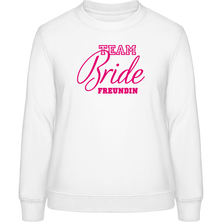 Team Bride Freundin Sweat-shirt pour femme contain pic