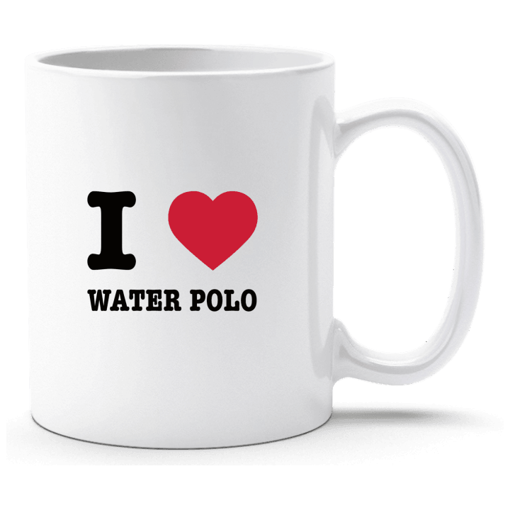 I Heart Water Polo Tasse contain pic