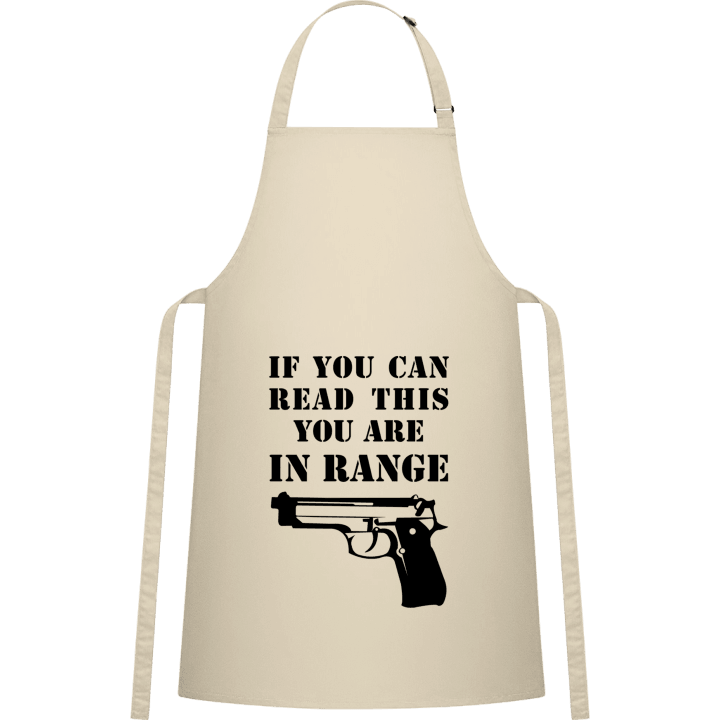 You Are In Range Kitchen Apron contain pic