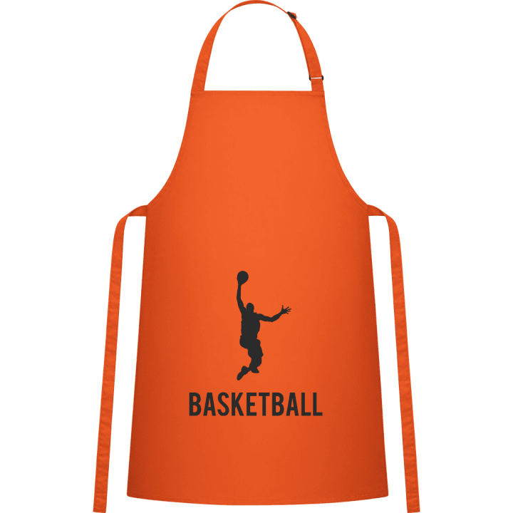Basketball Dunk Silhouette Delantal de cocina contain pic