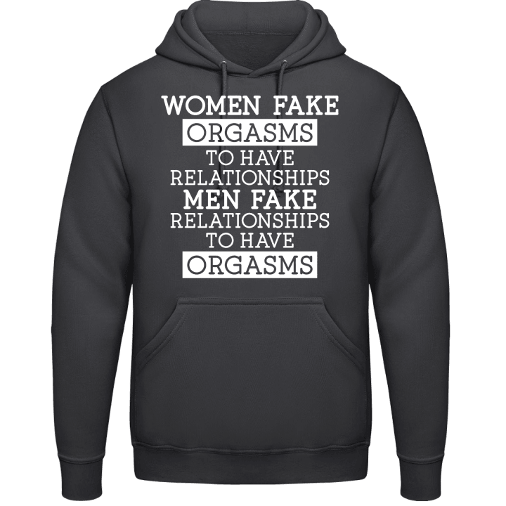 Woman Fakes Orgasms Hoodie contain pic