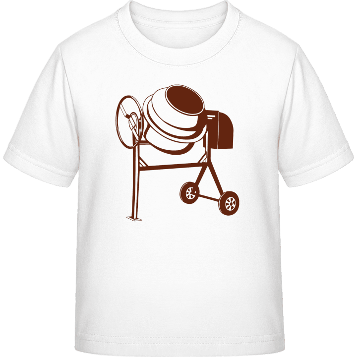 Concrete Mixer T-shirt pour enfants contain pic