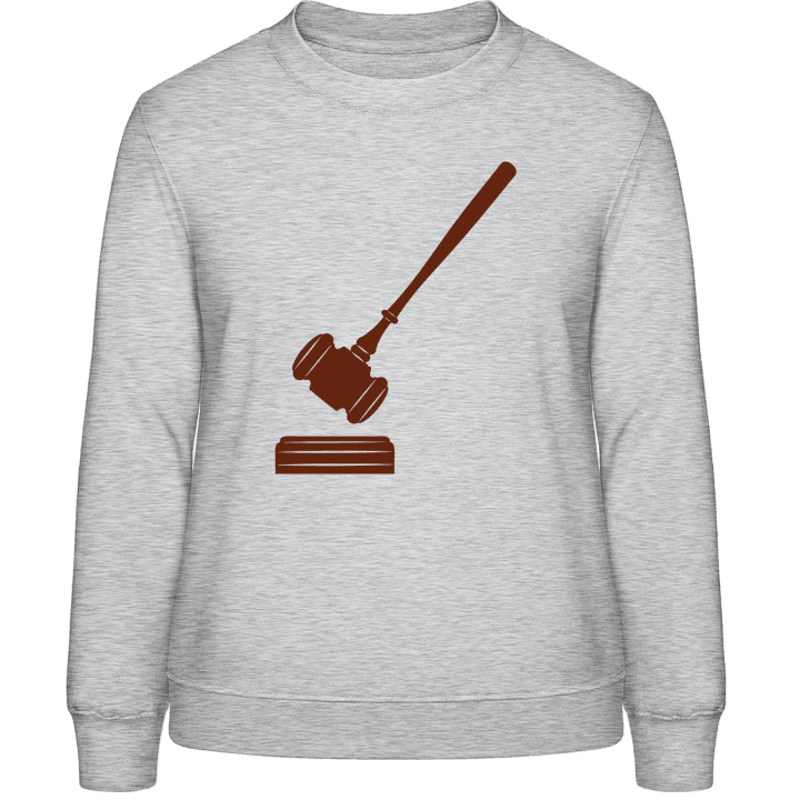 Judge Hammer Women Sweatshirt contain pic