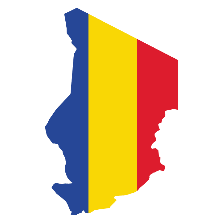 Tchad Map T-shirt pour femme 0 image
