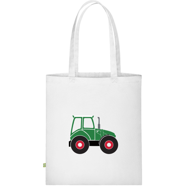 Green Tractor Bolsa de tela contain pic