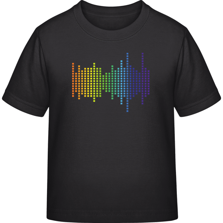 Printed Equalizer Beat Sound T-shirt för barn contain pic