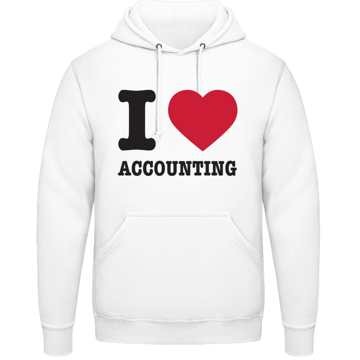 I Love Accounting Sweat à capuche contain pic