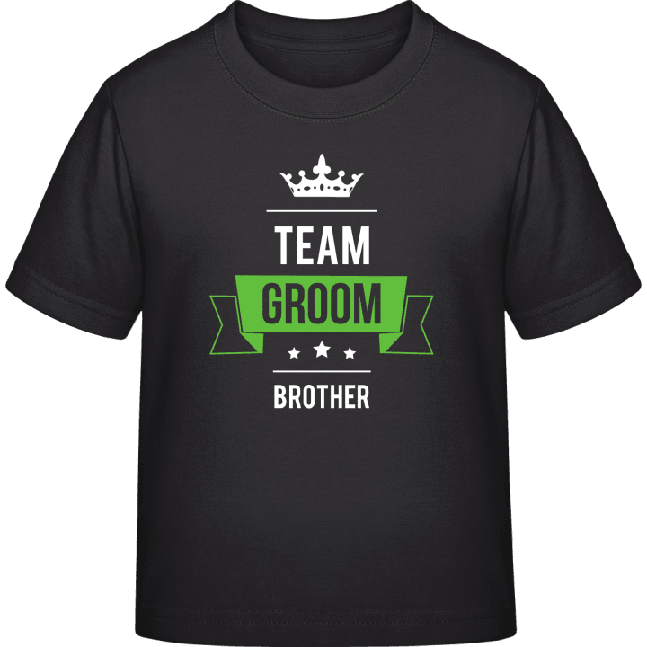 Team Brother of the Groom T-shirt för barn contain pic
