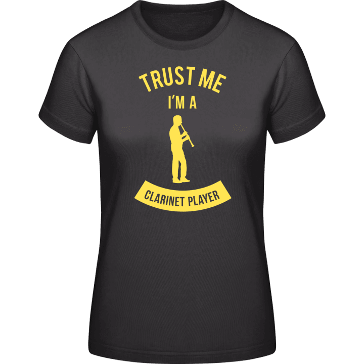 Trust Me I'm A Clarinet Player T-skjorte for kvinner contain pic