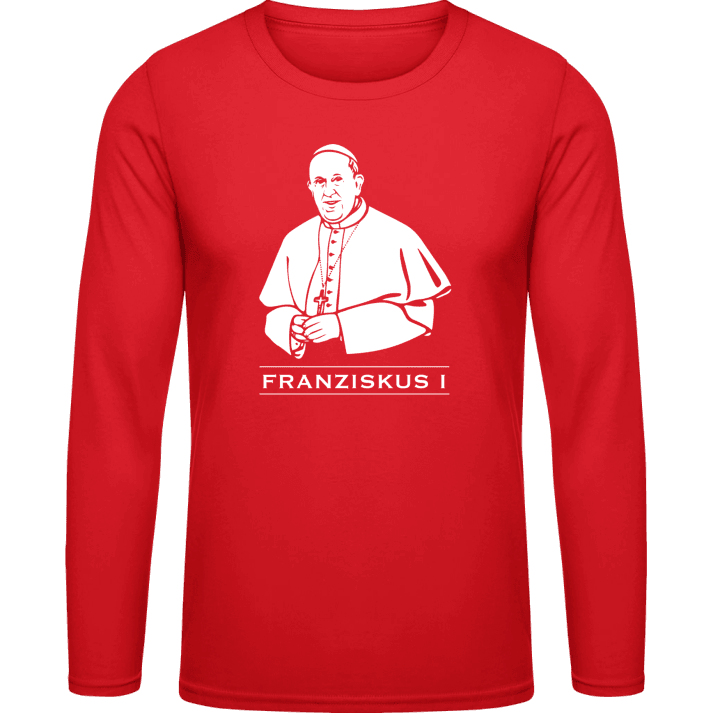 The Pope T-shirt à manches longues contain pic
