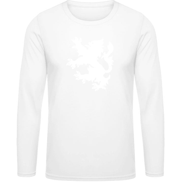 Netherlands Lion T-shirt à manches longues contain pic