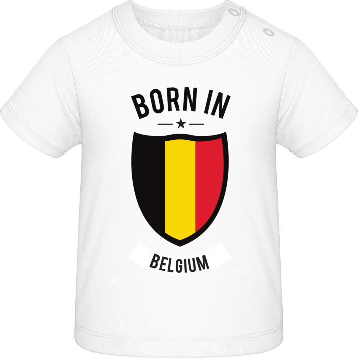 Born in Belgium Maglietta bambino contain pic