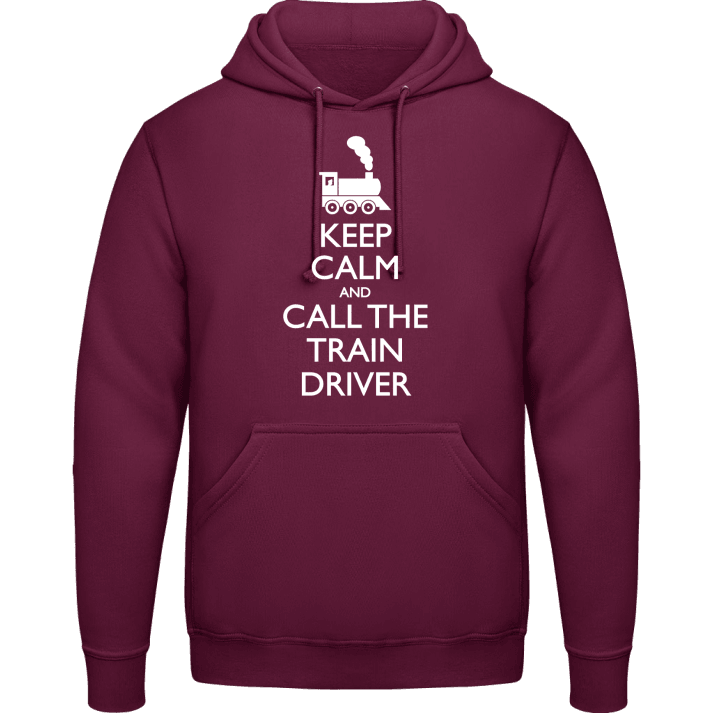 Keep Calm And Call The Train Driver Sweat à capuche contain pic