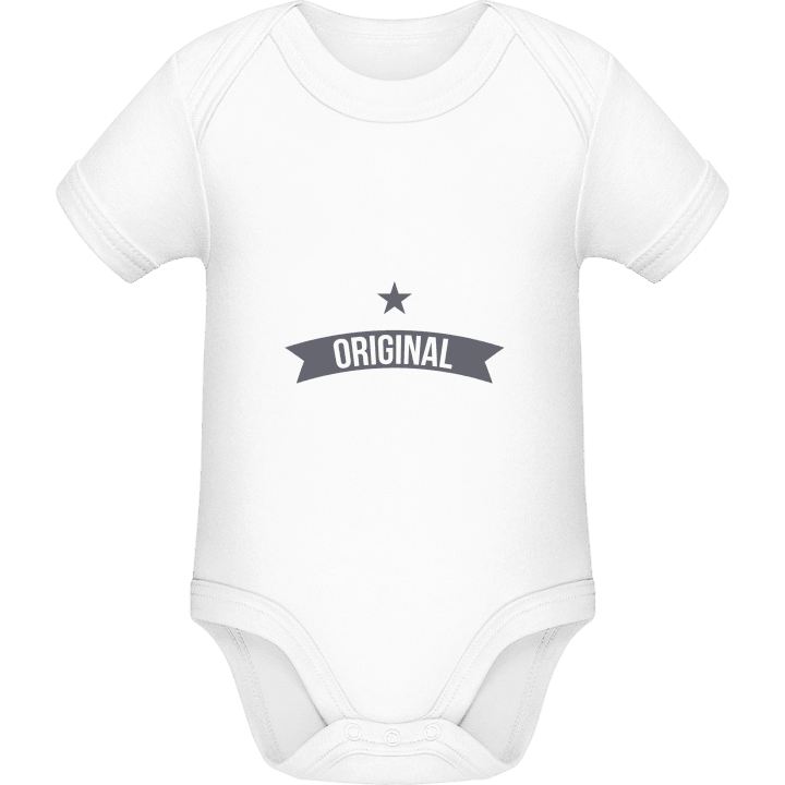 Original + YOUR TEXT Baby Romper contain pic