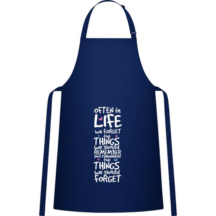 Things we should remember Kitchen Apron 0 image