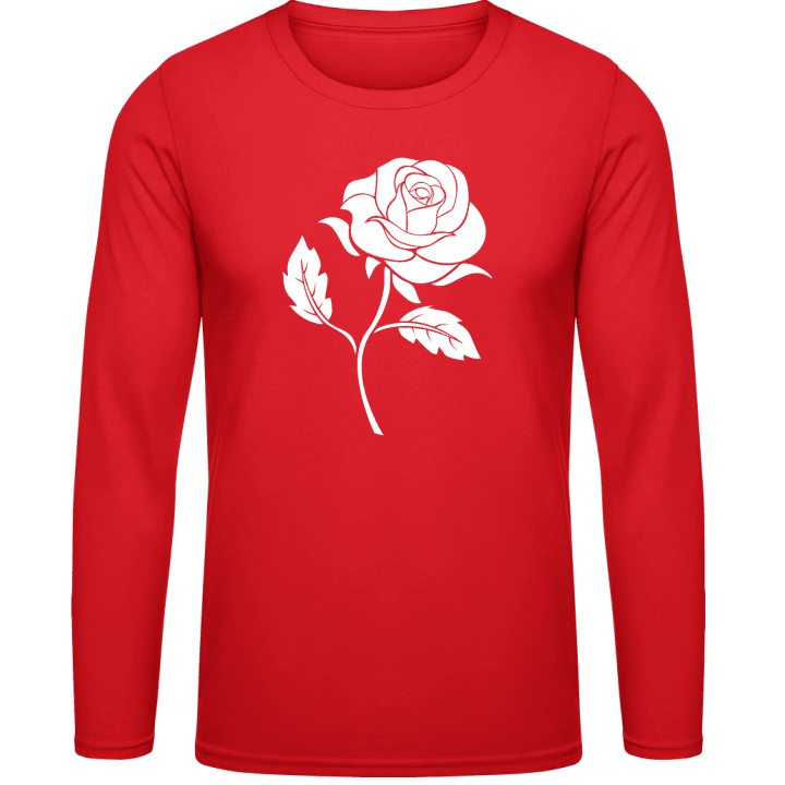 Rose Illustration Shirt met lange mouwen 0 image