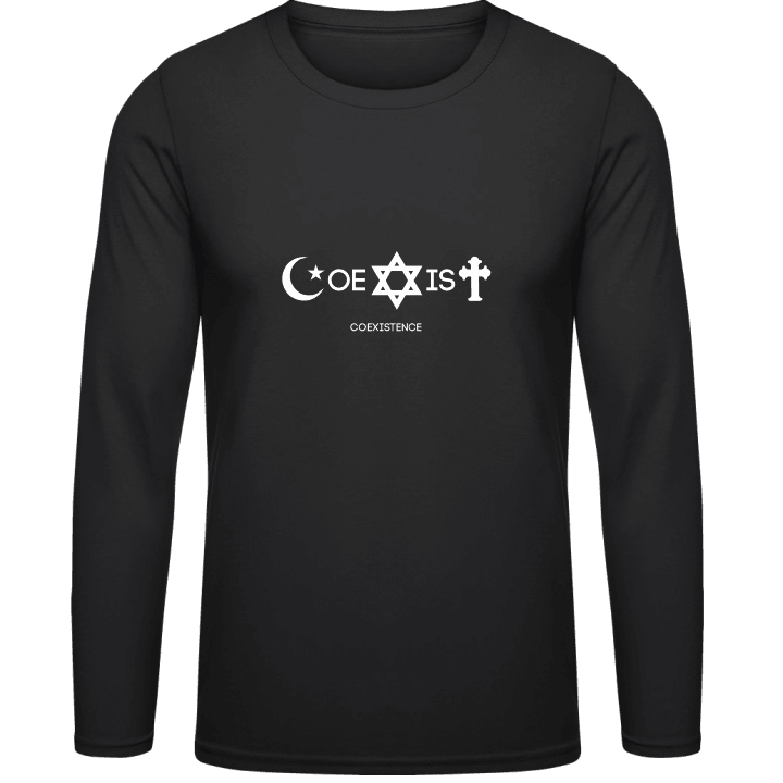 Coexistence Langarmshirt contain pic