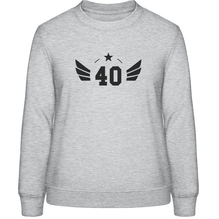 40 år gammal Sweatshirt för kvinnor 0 image
